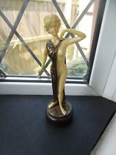 art deco lady figurine for sale  BEXLEY