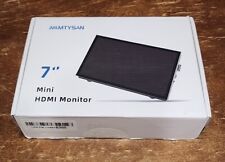 Monitor HDMI TFT LCD HDMI 7" polegadas 1024x600 com entrada VGA BNC HDMI AV, usado comprar usado  Enviando para Brazil