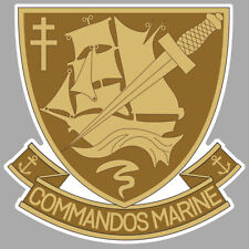 Sticker commandos marine d'occasion  Châtillon