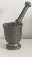 Bronze mortar and d'occasion  Expédié en Belgium