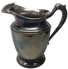 Vajilla de plata vintage jarra de agua protector de hielo media luna Mfg 1900-1940 segunda mano  Embacar hacia Argentina
