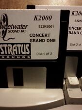 Kurzweil ~ CONCERT GRAND ONE ~ 2 Discos Programas Nativos Kurzweil V.A.S.T!!! comprar usado  Enviando para Brazil