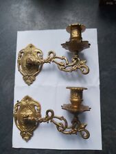 Piano candle sconces for sale  GLASGOW