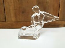 Manufacturing Labor Man Signed Crystal Figure for sale  Shipping to Canada
