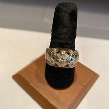 Vintage Solid 10K Gold 32nd Degree Masonic Ring w/ Diamond for sale  Shipping to South Africa