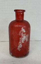Usado, Garrafa de vidro vintage vermelha 5 1/2” comprar usado  Enviando para Brazil