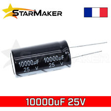 Occasion, Condensateur chimique électrolytique 10000uF 25V - 18x35mm - 1 à 5pcs d'occasion  France
