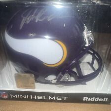 John Randle podpisany mini kask Minnesota Vikings Riddell (Schwartz) na sprzedaż  Wysyłka do Poland