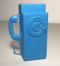 De colección 1984 Fleer PHONEY TELÉFONO contenedor de dulces chicle cabina de pago AZUL segunda mano  Embacar hacia Argentina