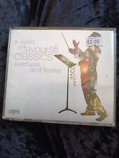 Readers Digest: a world of favourite classics overtures and finales 3 CD Box Set for sale  Shipping to South Africa