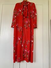 Zara red floral for sale  SHEPPERTON