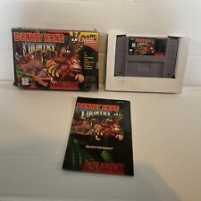 Donkey Kong Country SNES Super Nintendo Completo en Caja en Caja , usado segunda mano  Embacar hacia Argentina