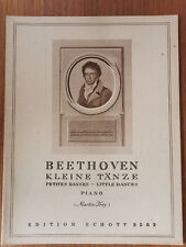 Beethoven kleine tänze gebraucht kaufen  Bremen