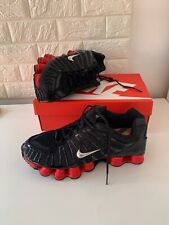 Shox TL  Black / Metallic red in size UK 8.5 / EUR 43 / US 9.5 for sale  Shipping to South Africa