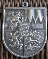Wappen bayern zinnlegierung gebraucht kaufen  Marktrodach