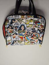 DC COMICS WONDER WOMAN NEW COSMETIC BEAUTY BAG LIMITED EDITION SOHO  for sale  Shipping to South Africa