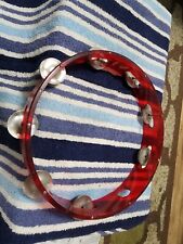 Inch tambourine red for sale  Austinburg