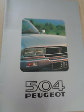 Peugeot catalogue pub d'occasion  Vesoul