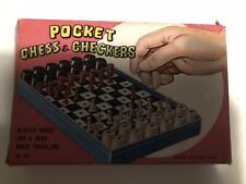 Pocket chess checkers gebraucht kaufen  Kaiserswerth