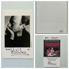 R&R HOF Phil Collins autógrafo assinado foto 3,25 x 5,25 P&B - JSA - S&H GRÁTIS! comprar usado  Enviando para Brazil