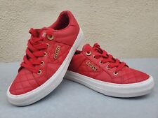 Red guess sneakers for sale  San Diego