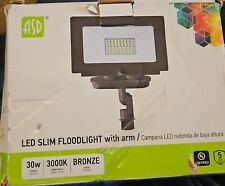 30W LED Flood Light Outdoor Knuckle Mount 3000K Warm White 3056Lm 120V UL for sale  Shipping to South Africa