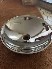 Round silver wash for sale  DERBY