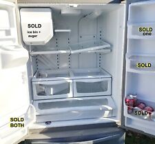 Refrigerador Whirlpool WRF555SDFZ11 elige UNA PARTE: máquina de hielo, cajón, estante, contenedor, estante segunda mano  Embacar hacia Argentina