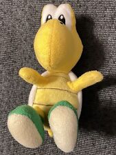 Juguete de peluche oficial Sanei 7"" Super Mario Koopa Troopa importación de Japón usado lectura segunda mano  Embacar hacia Argentina