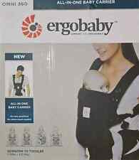 Used, Ergobaby 4 Position Omni 360 Baby Carrier Pure Black for sale  Shipping to South Africa