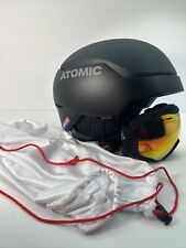 Capacete de esqui Atomic Amid XL 63-65cm com óculos Bolle e bolsa de transporte. comprar usado  Enviando para Brazil