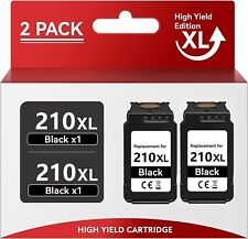 2PK PG210 XL Black Cartridge for Canon PIXMA MP270 MP280 MP480 MP490 MP495 MP499 for sale  Shipping to South Africa