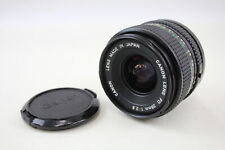 Lente de câmera Canon FD 28mm F/2.8 foco manual funcionando com tampas de lente originais comprar usado  Enviando para Brazil