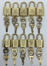 Louis Vuitton padlock with  Two keys    Auth AB1134 for sale  Shipping to South Africa