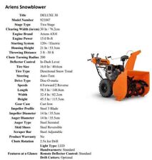 Ariens snow blower for sale  Mansfield