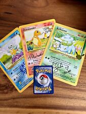 Autographed pokemon cards for sale  Los Angeles
