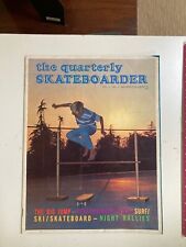 Quarterly skateboarder magazin for sale  Laguna Hills