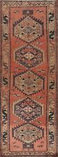 Used, Runner Rug 3x10 ft.Vintage Geometric Ardebil Oriental Hand-Knotted Hallway Wool  for sale  Shipping to South Africa