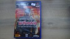 Wolfenstein ps2 d'occasion  Sars-Poteries