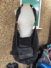 By Malene Birger extra large leather slouchy hobo shoulder bag  for sale  DAGENHAM