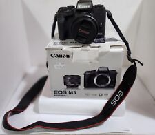 Kit de câmera sem espelho Canon EOS M5-Zoom lente 15-45-WI-FI Bluetooth comprar usado  Enviando para Brazil