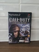 Call of Duty: Finest Hour (Sony PlayStation 2, 2004) PS2 comprar usado  Enviando para Brazil