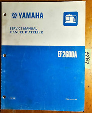 Yamaha ef2600a ef2600 for sale  Niagara Falls