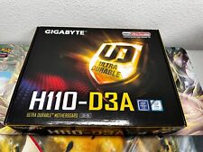 Placa madre Intel GIGABYTE GA-H110-D3A LGA 1151 caja original y accesorios segunda mano  Embacar hacia Mexico