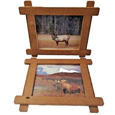 Rustic wooden framed for sale  Grantville