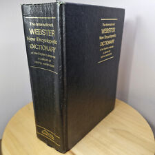 Edición 1973 de The International Webster New Encyclopedic Dictionary - tapa dura, usado segunda mano  Embacar hacia Argentina