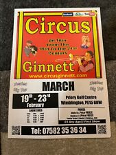 March ginnetts circus for sale  Shipping to Ireland
