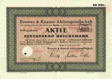 Boswau knauer 1930 gebraucht kaufen  Bayreuth