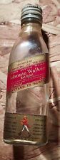 Mini botella en miniatura vintage Johnnie Walker etiqueta roja 1/10 vacía segunda mano  Embacar hacia Argentina