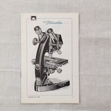 Brochure microscopio koristka usato  Forli